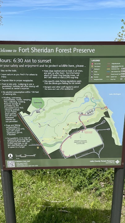 Fort Sheridan Forest Preserve