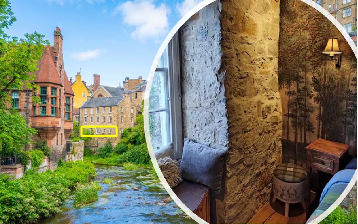 Dean Village River View Airbnb