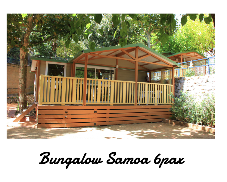 CAMPING ROCA GROSSA & BUNGALOW