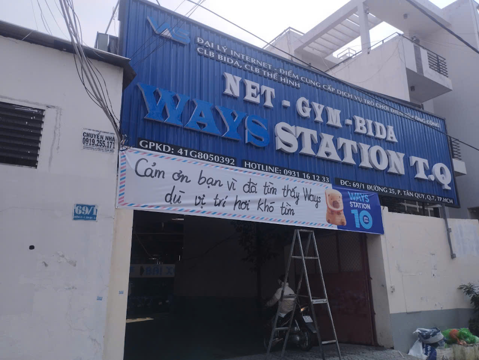 Ways Station: Gym, Billiards, Gaming - TQQ7