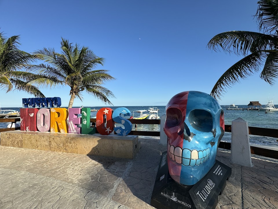 Letras de Puerto Morelos.