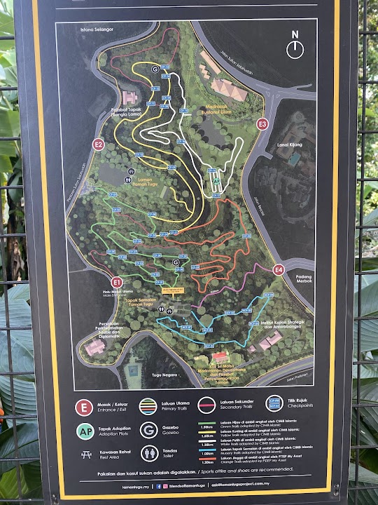 Taman Tugu Hike Trails