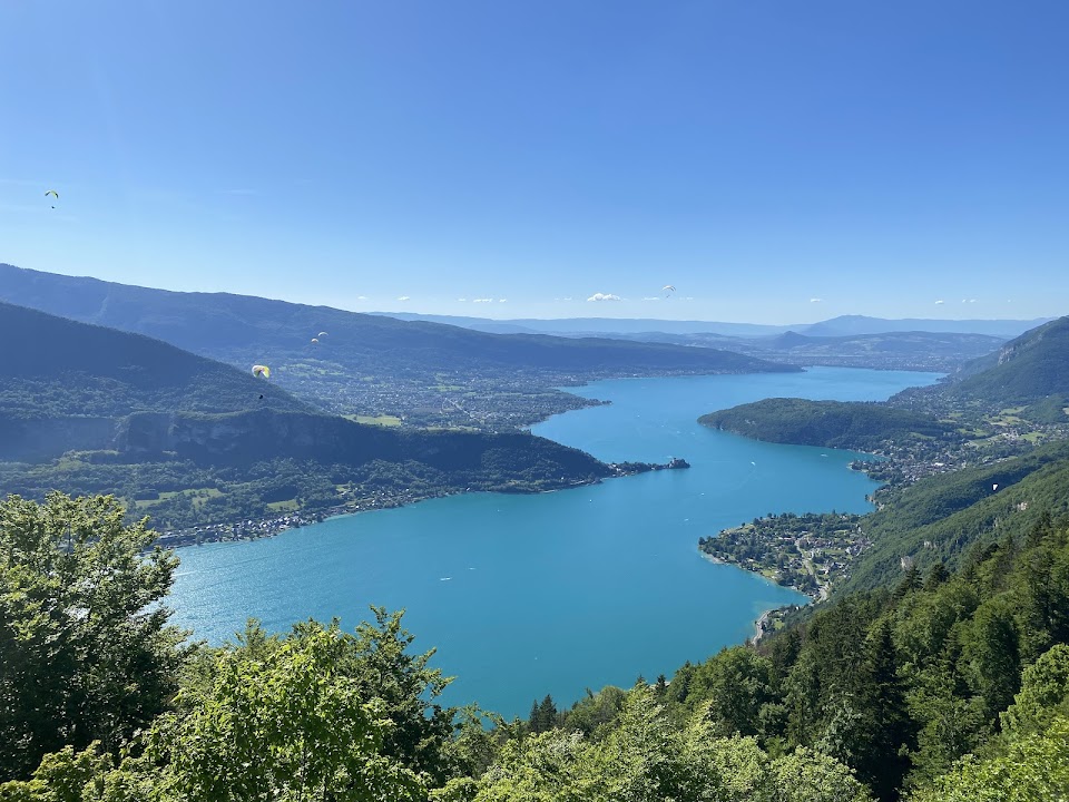 Vue sur le Lac d'annecy