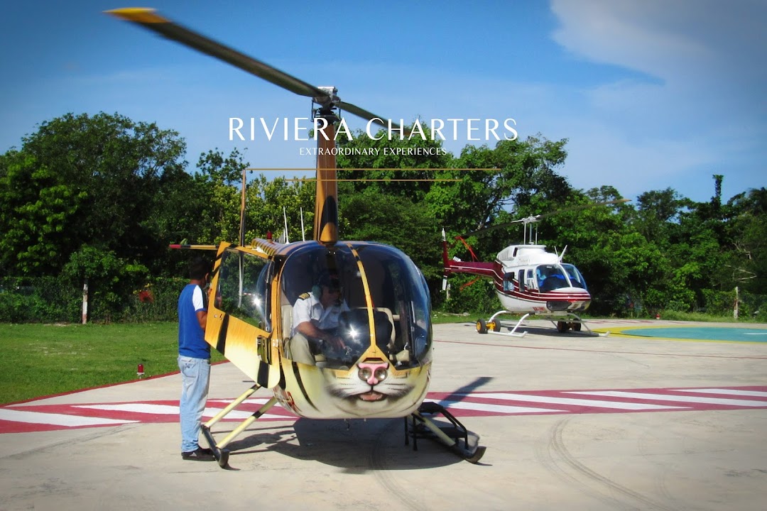 Cancun, Riviera Maya and Tulum Helicopter Tours & Airplane Charters by Riviera Charters