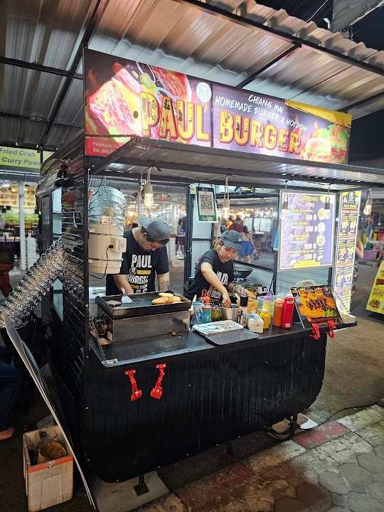 Paul Burger Chiangmai ตลาดอนุสาร(Anusarn Market)