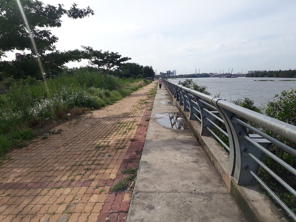 Bờ kè Bến Đò Bình Quới