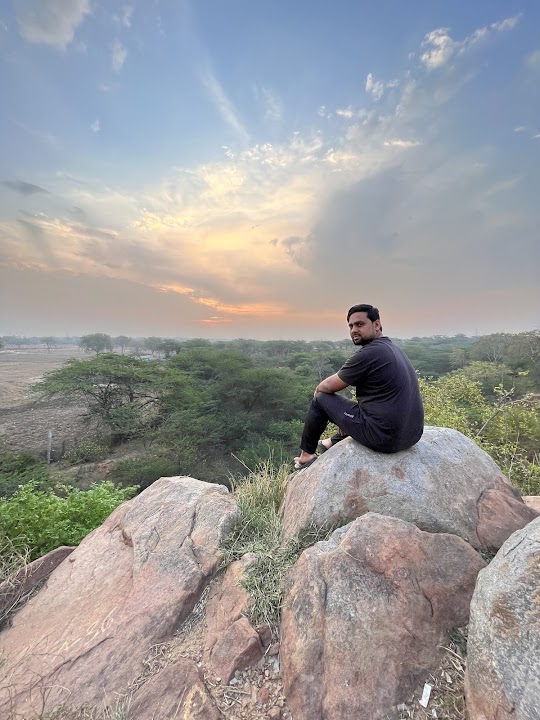 Aravali Hills View Point Sunrise Delhi