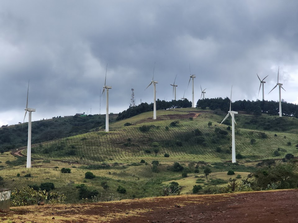 Wind turbines Ngong Hills