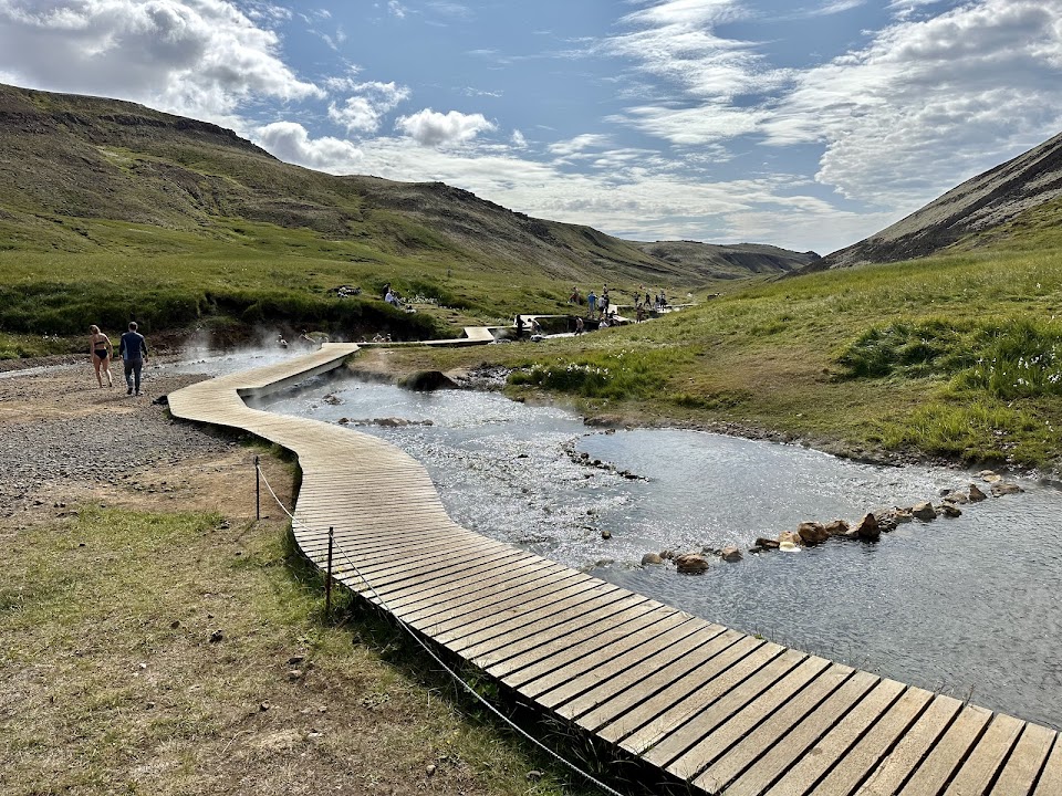 Reykjadalur Hot Spring Thermal River