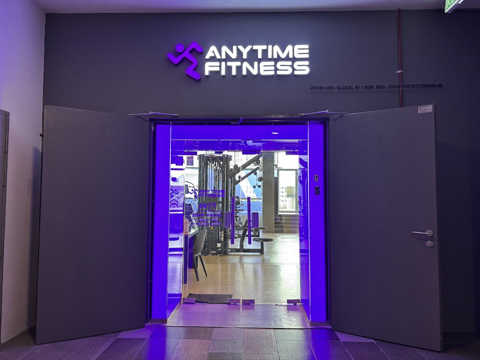 24-Hour Gym: Anytime Fitness Bukit Jambul @ The CEO Ideal, Bayan Lepas, Penang.