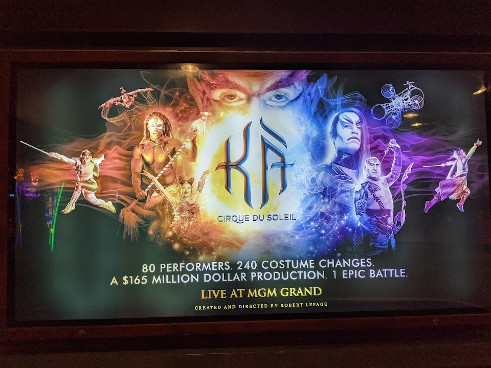 KÀ by Cirque du Soleil