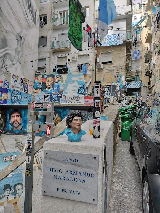 Murale Diego Armando Maradona - Quartieri Spagnoli