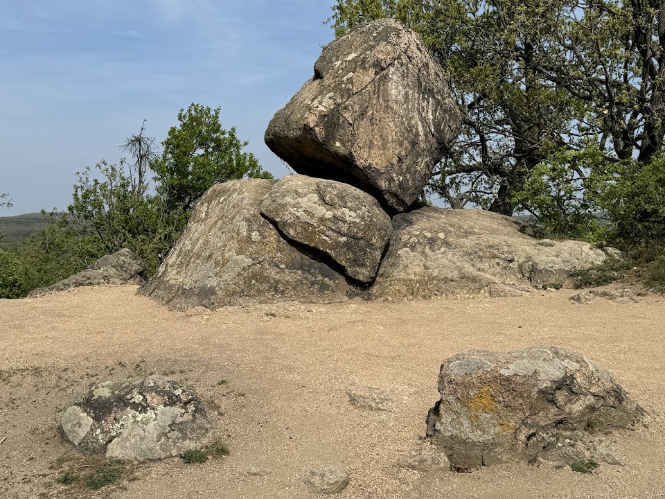 Pákozd wandering boulders nature protection zone