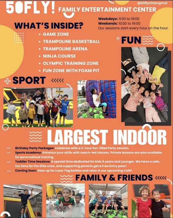 50FLY!® Family Entertainment Center Chiang Mai