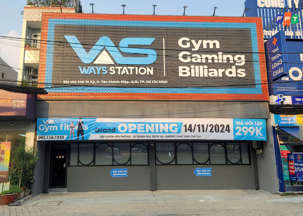 Ways Station: Gaming, Billiards, Gym - Tô Ký