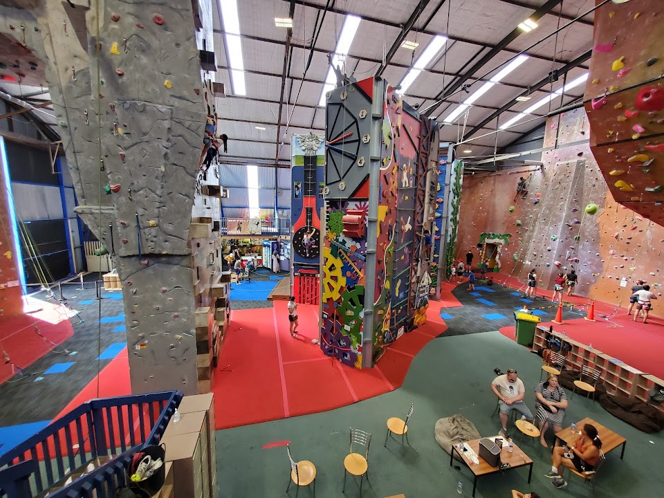 Extreme Edge Rock Climbing