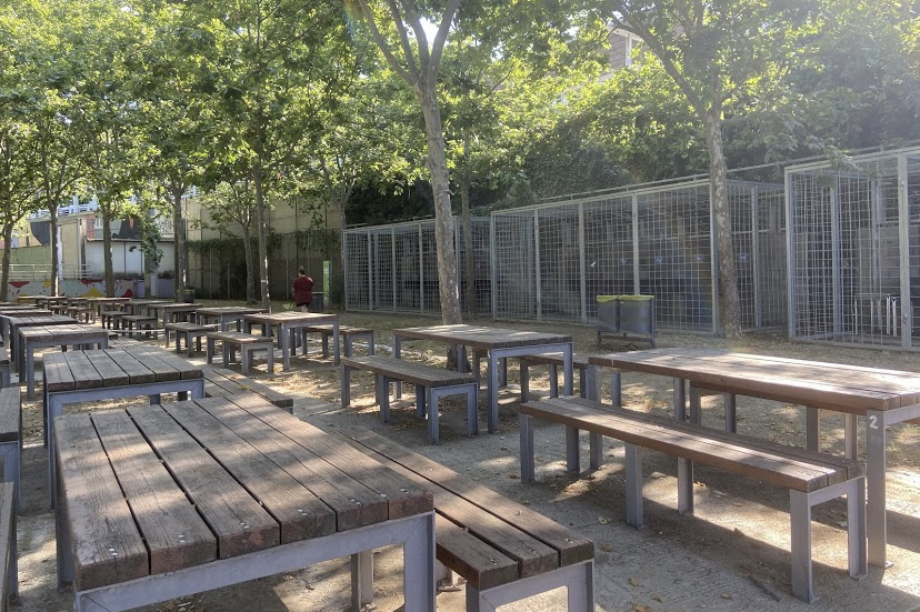 Barbacoes del Parc de Trinitat Vella