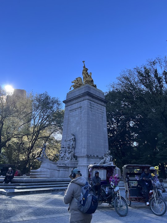 Central Park Information Kiosk Columbus Circle