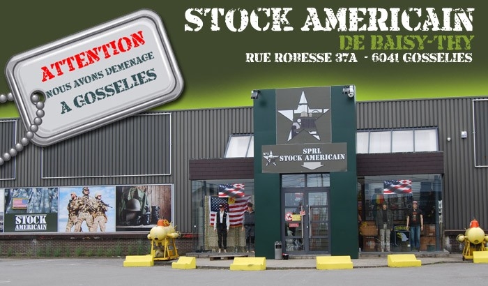 Stock Américain Gosselies