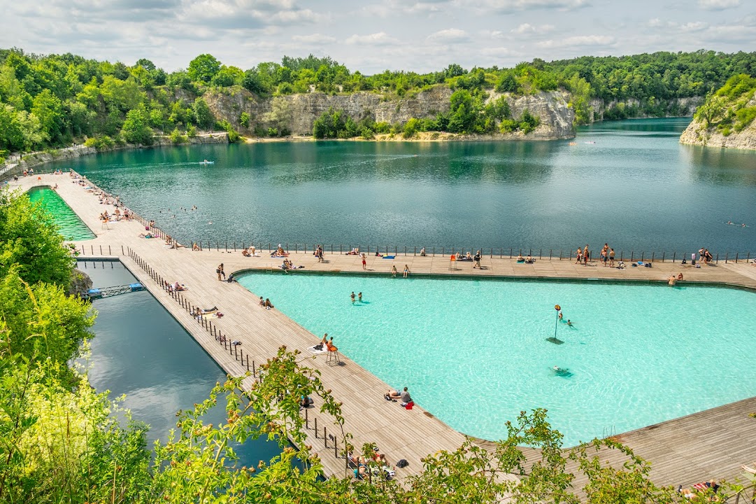 Scenic spot for Lake Zakrzówek